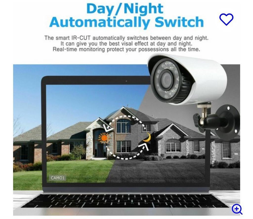 Camera set beveiliging CCTV CAMERA, Ophalen of Verzenden, Nieuw, Harde schijf, Camera