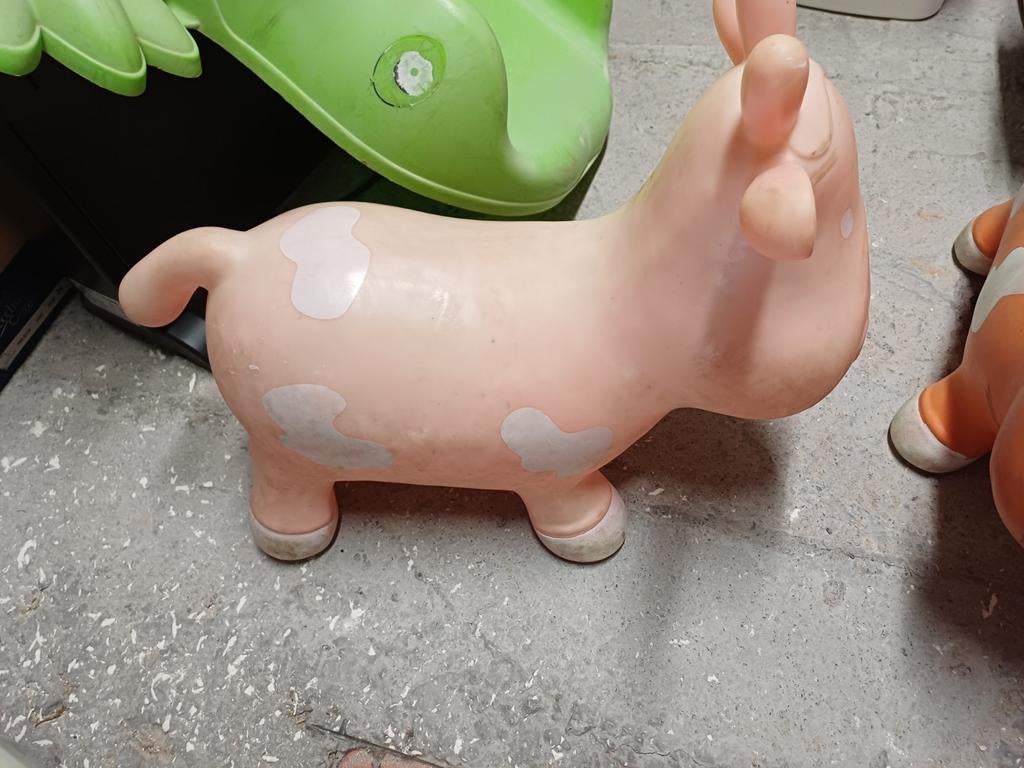 Huppelkoe/springkoe, Kinderen en Baby's, Ophalen, Gebruikt