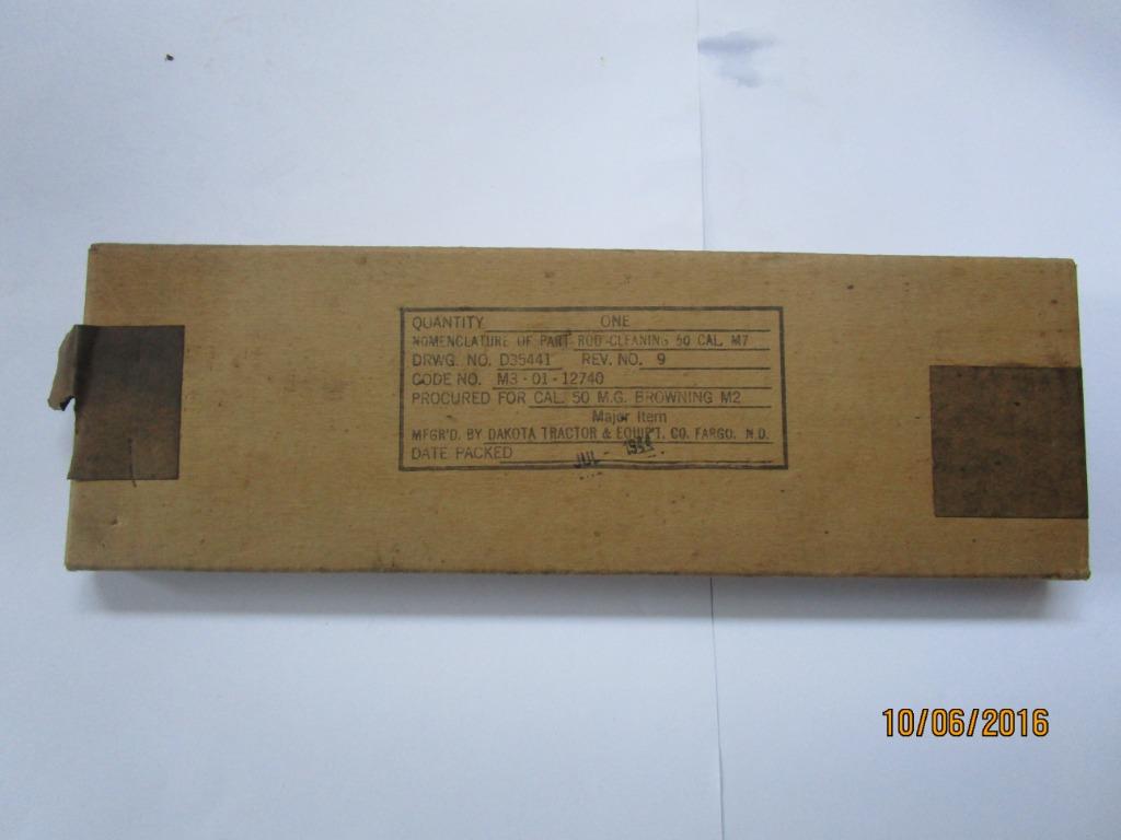 Fusil Cleaner de calibre 50, Enlèvement ou Envoi, Armée de terre, Autres types