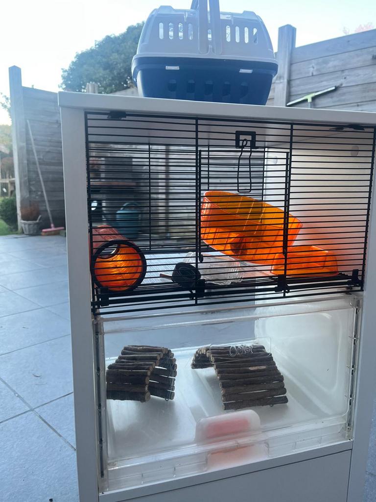 Hamsterkooi Omlet, Dieren en Toebehoren, Ophalen, Gebruikt, Kooi