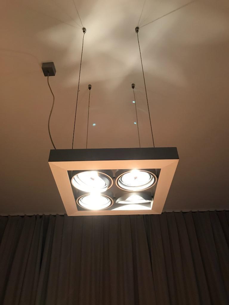 Luster voor eetplaats, slaapkamer, dressing of ..., Ophalen, Gebruikt, Metaal, Modern