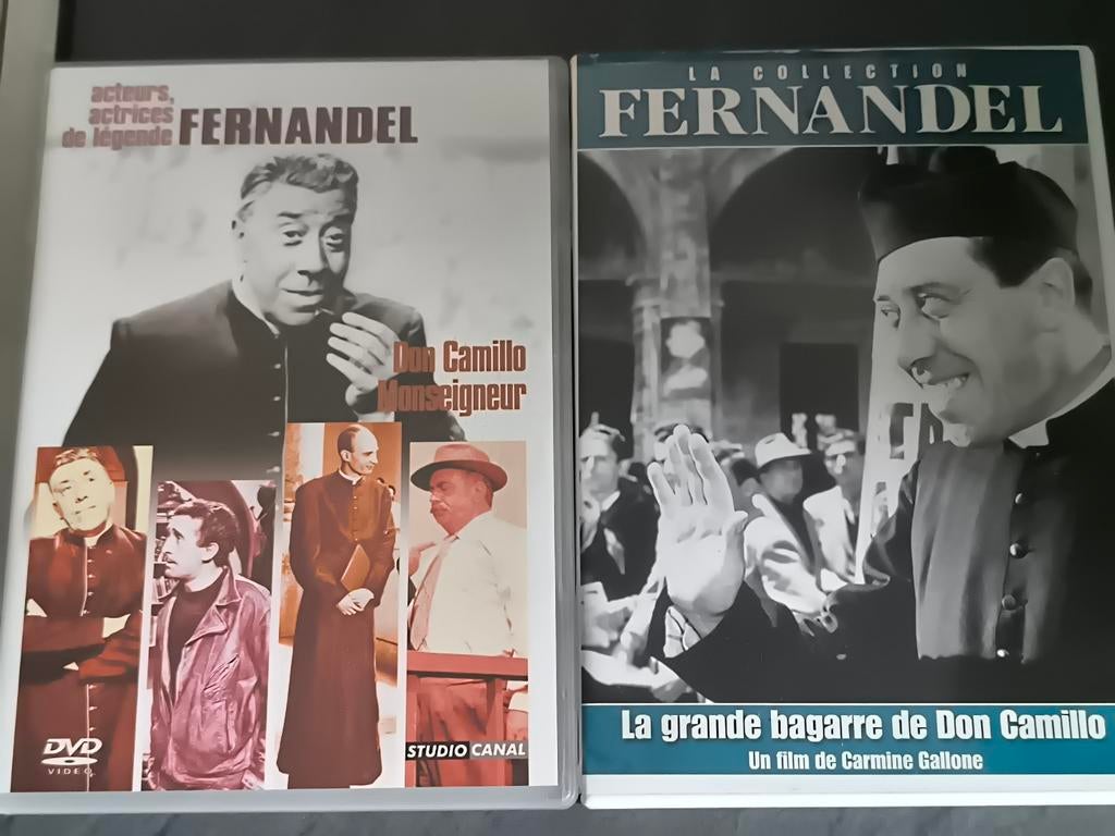 Don Camillo Monseigneur +La grande bagarre de Don Camillo, Cd's en Dvd's, Ophalen of Verzenden, Gebruikt