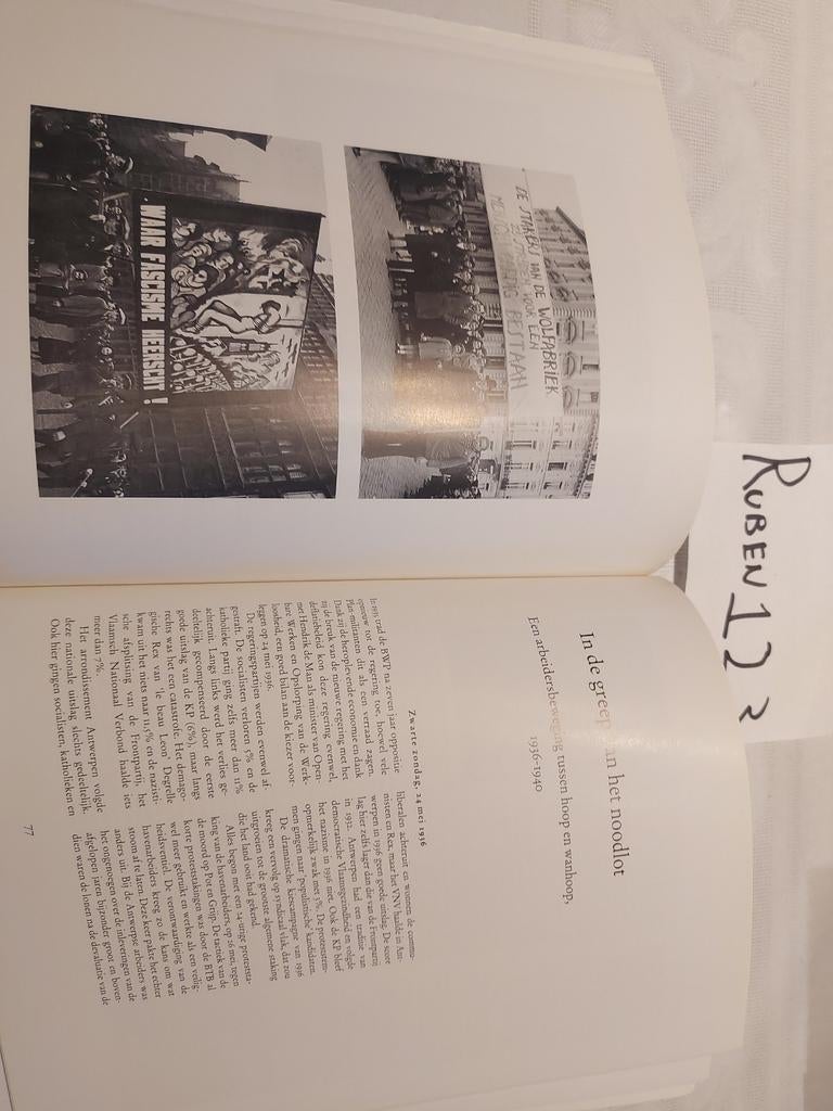 Wording en strijd socialistisch vakverbond van Antwerpen, Boeken, Ophalen of Verzenden