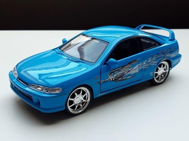 Film modelauto Honda Integra type R Fast Furious – Jada 1:24, Verzenden, Nieuw, Auto, Jada