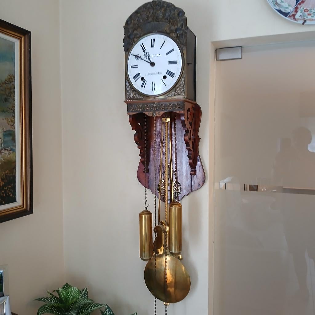 Comtoise slingerklok, Antiek en Kunst, Ophalen