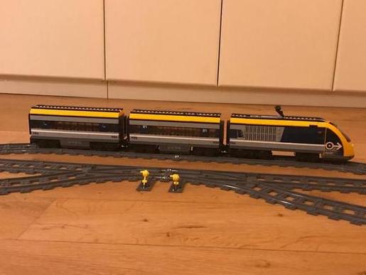 Train Lego City 60197 + 3 extensions rail, Enlèvement, Comme neuf, Lego