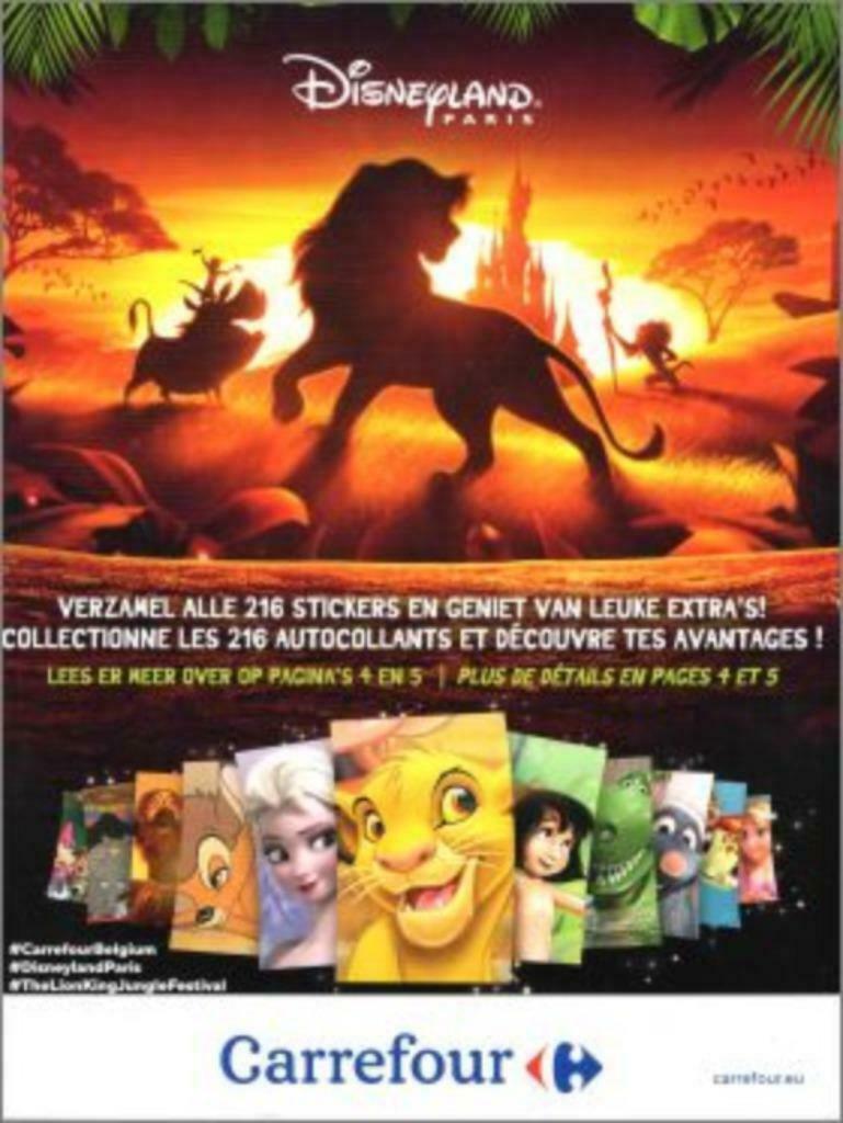 carrefour 2019 disneyland paris, Ophalen of Verzenden, Overige figuren, Nieuw, Overige typen