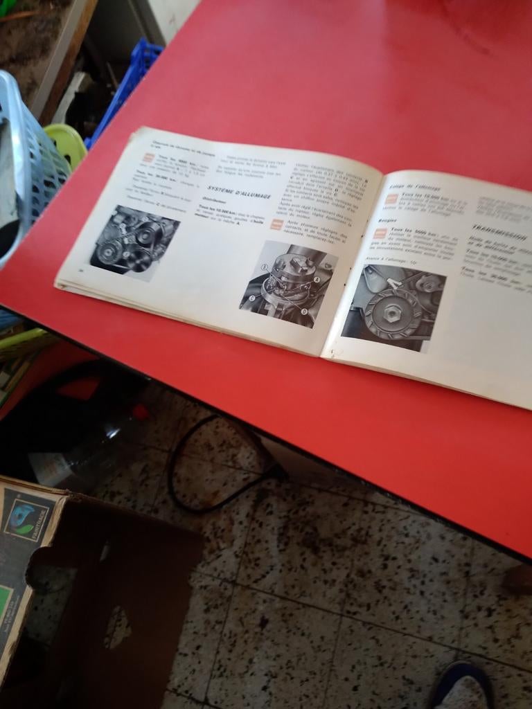 Livret d'instructions de la Fiat 127 française, Enlèvement ou Envoi