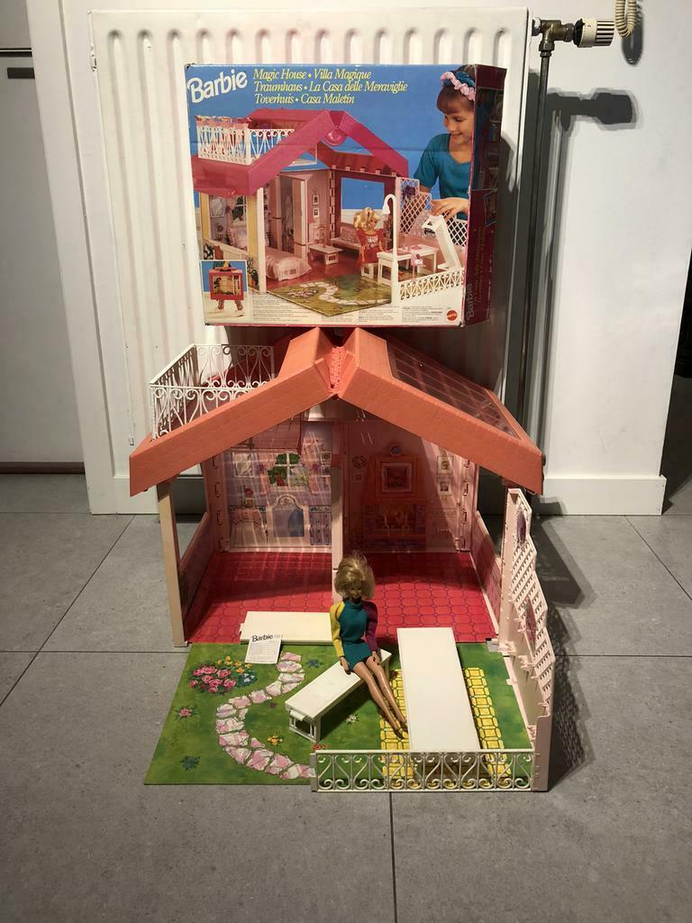 Mattel Barbie Magic House Maison magique 1992, Enlèvement ou Envoi, Comme neuf, Barbie
