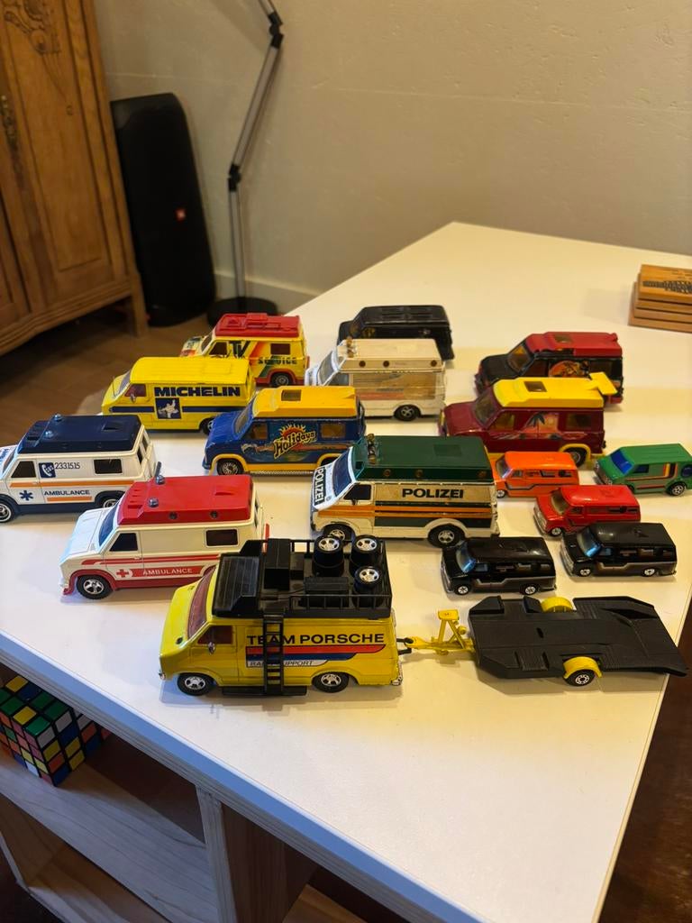 Chevy g20 modellen Matchbox Majorette, Enlèvement, Comme neuf