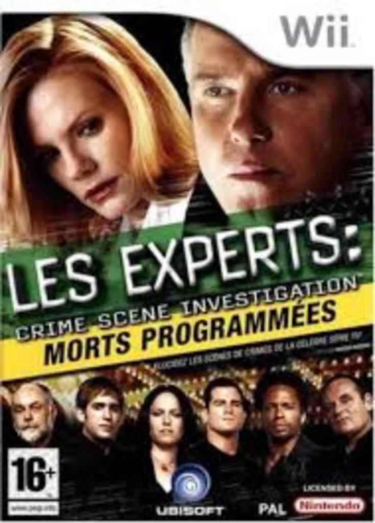 Jeu Wii Les Experts : Morts Programmées., 1 joueur, Enlèvement ou Envoi, Utilisé, Autres genres