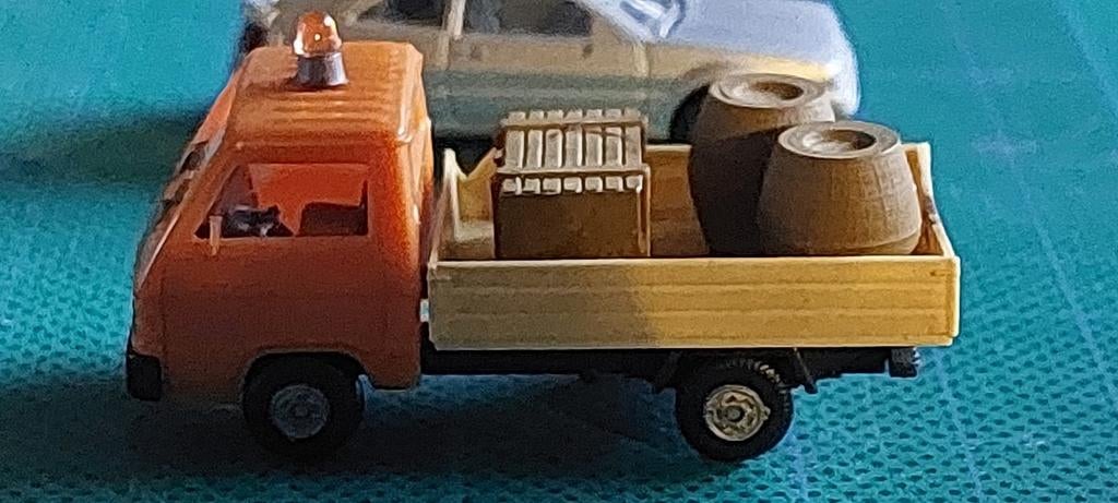 H0LK 1205 MITSUBISHI MMC L300 1/87, Verzenden, Zo goed als nieuw, Bus of Vrachtwagen, Rietze