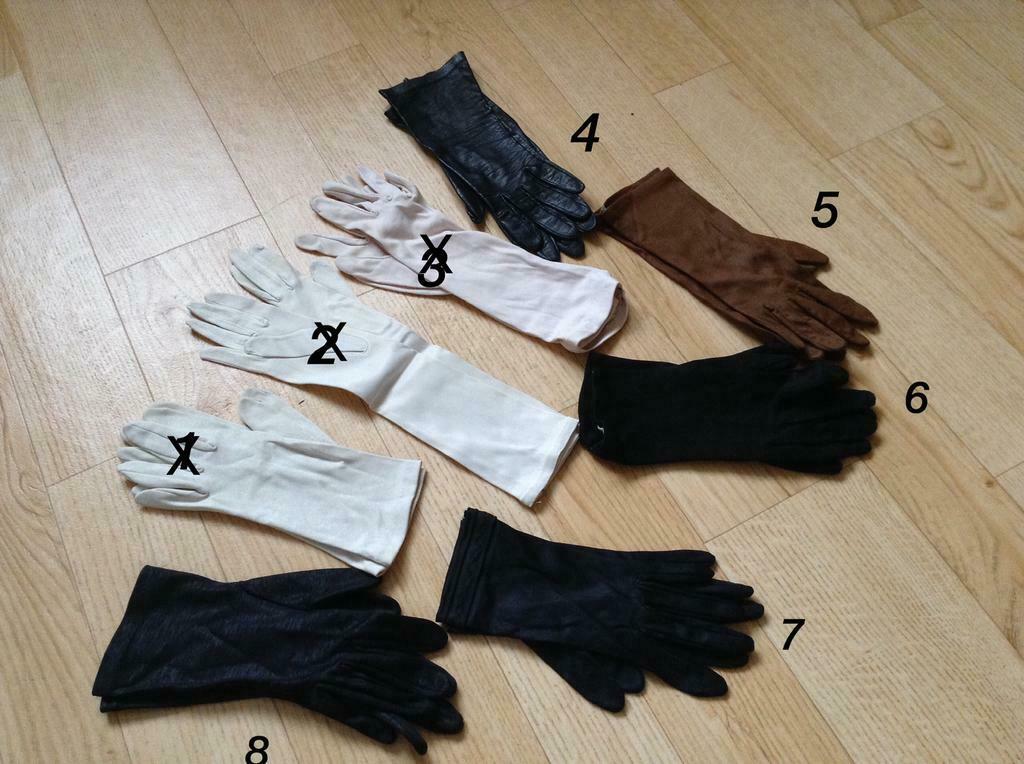 handschoenen: vintage, Ophalen of Verzenden