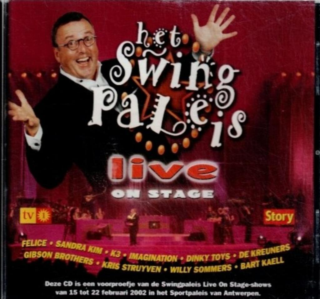 cd    -   Het Swingpaleis Live On Stage, Cd's en Dvd's, Ophalen of Verzenden