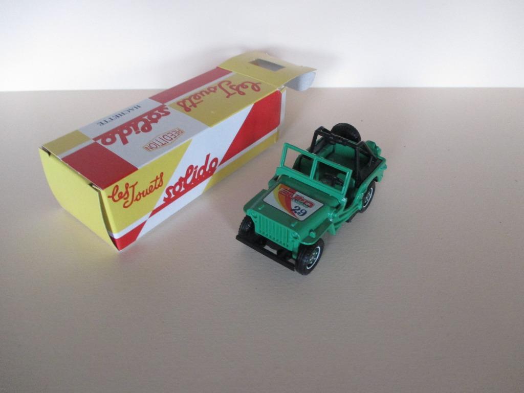 Solido - Jeep Willys - 1:43 - Neuf en boite, Hobby & Loisirs créatifs, Enlèvement ou Envoi, Neuf, Voiture, Solido