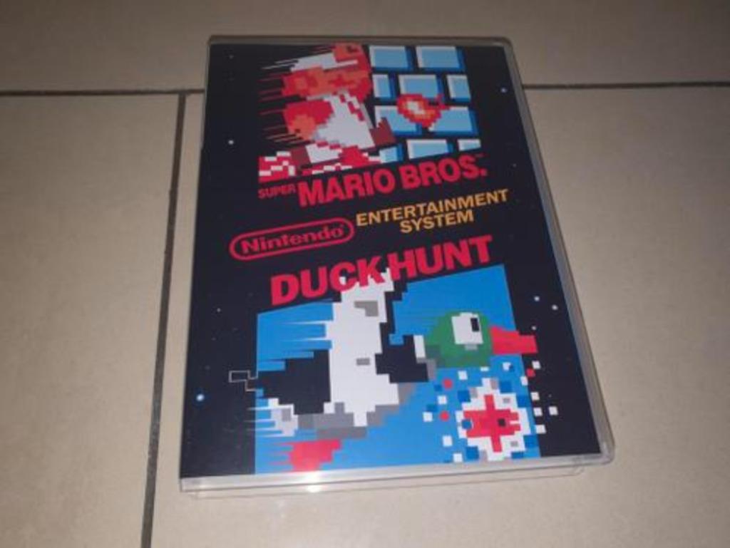 Super Mario Bros/ Duck Hunt NES Game Case, Verzenden, Zo goed als nieuw