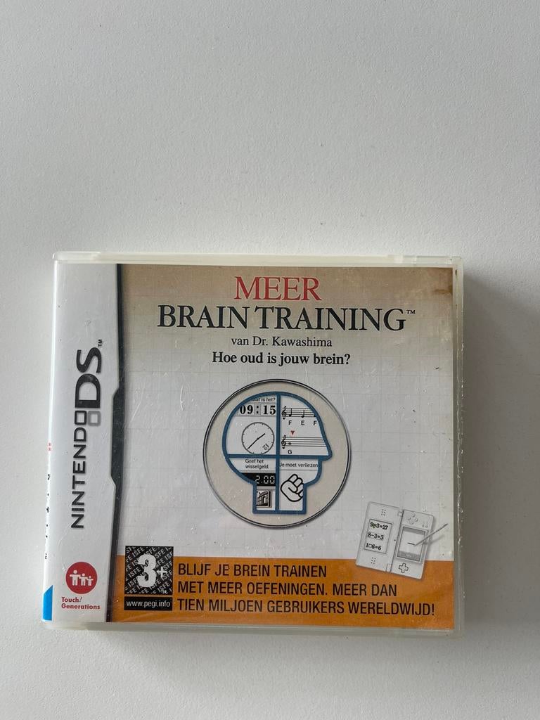 Dr. Kawashima's - Meer brain training, NDS, Puzzel en Educatief, Ophalen of Verzenden, Zo goed als nieuw, Vanaf 3 jaar