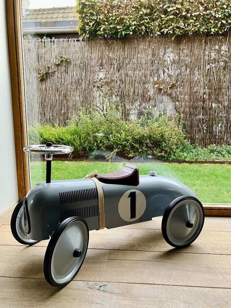 Retro loopwagen Goki, Kinderen en Baby's, Speelgoed | Buiten | Voertuigen en Loopfietsen, Ophalen, Zo goed als nieuw, Loopvoertuig