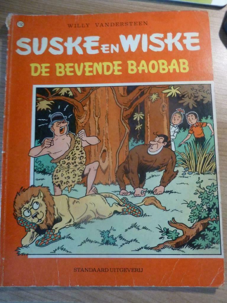 152 De bevende Baobab, Enlèvement ou Envoi, Willy Vandersteen, Une BD, Utilisé
