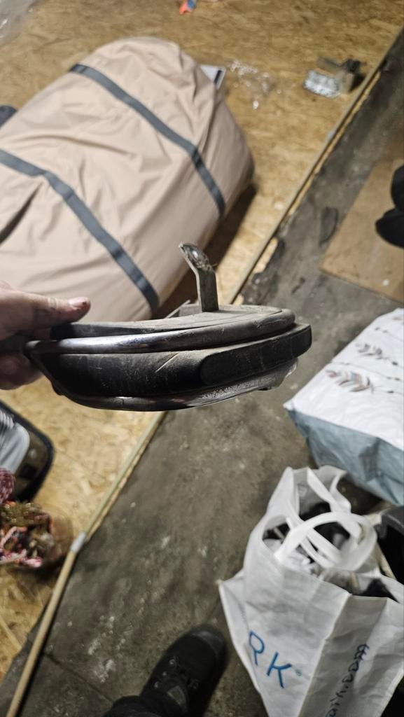 Pare choc arrière harley, Ophalen