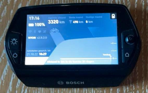 Bosch Nyon fiets display met Gps, Fietsen en Brommers, Fietsaccessoires | Fietscomputers, Ophalen, GPS, Zo goed als nieuw