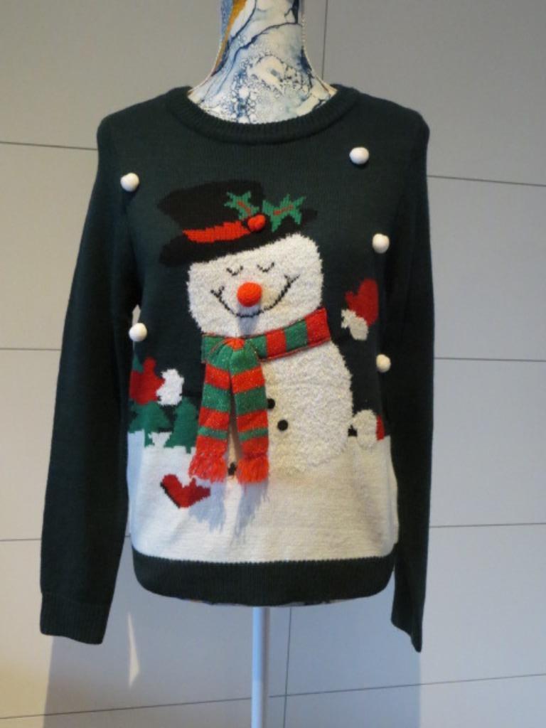 Kerst sweater dames met sneeuwman - nieuw - Vero Moda, Kleding | Dames, Vero Moda, Nieuw, Ophalen of Verzenden, Maat 36 (S)