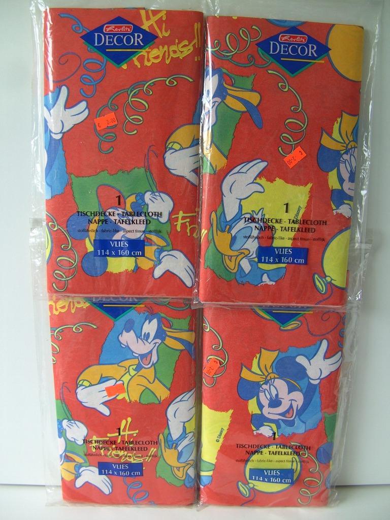 TAFELKLEED HERLITZ DECOR 114 X 160 CM DISNEY FIGUREN 6 STUKS, Enlèvement ou Envoi, Donald Duck, Neuf, Autres types