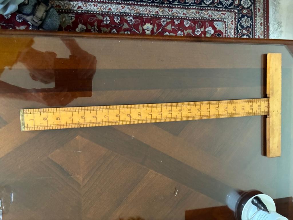 duimstok vintage gereedschap, Ophalen of Verzenden