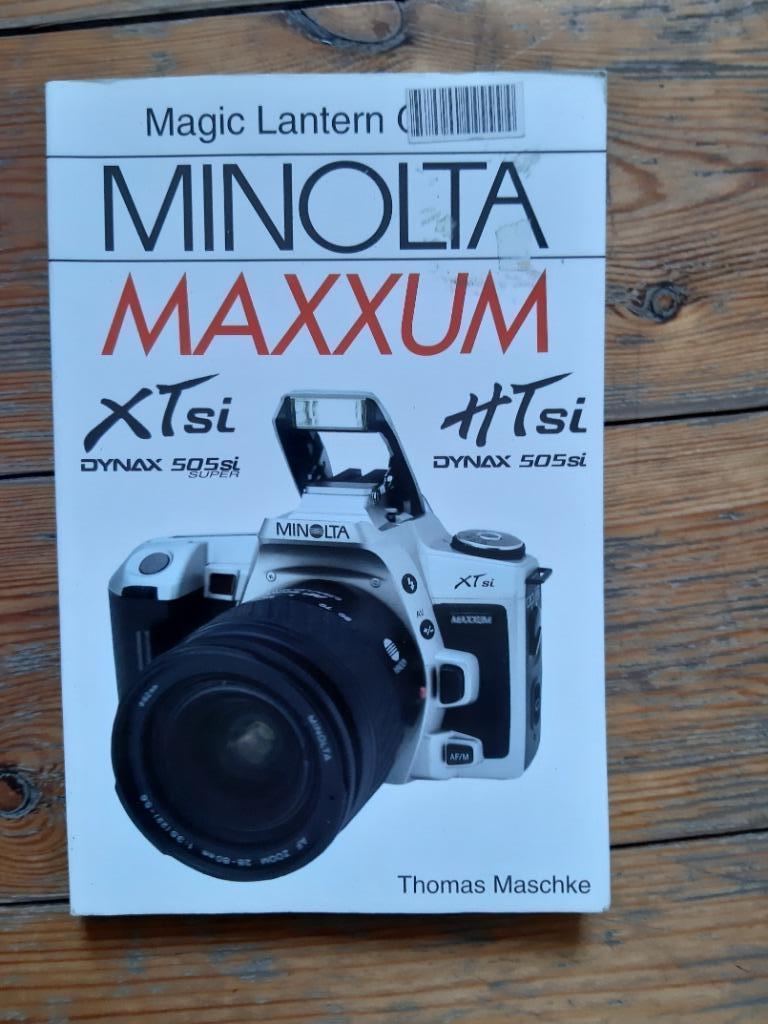 livre minolta maxxum xtsi htsi, Livres, Enlèvement ou Envoi, Neuf, Photographie et Cinéma