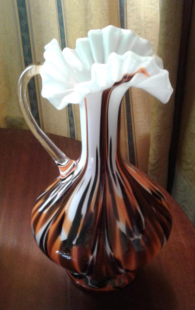 retro vaas Murano, Antiek en Kunst, Antiek | Glaswerk en Kristal, Ophalen of Verzenden