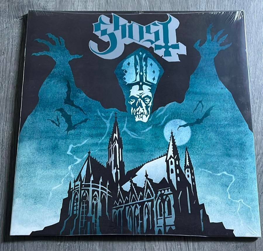 Ghost - Opus Eponymous - Clear with Black/Red/Yellow splatte, Ophalen of Verzenden, Nieuw in verpakking