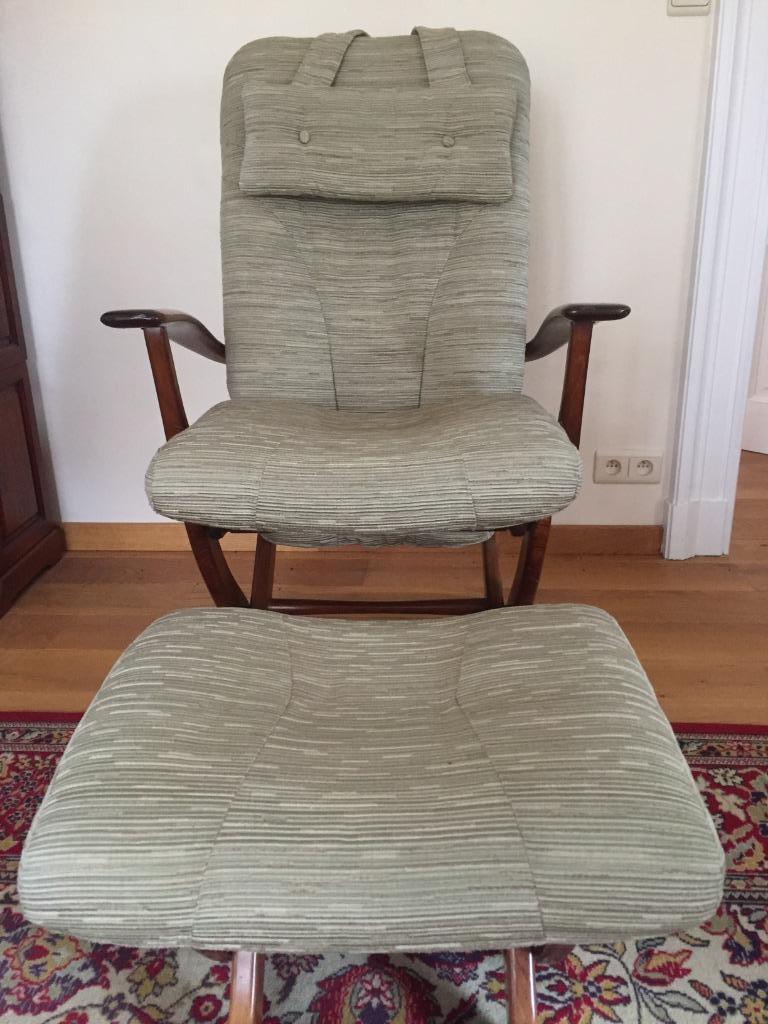 Fauteuil scandinave vintage, Maison & Meubles, Fauteuils, Enlèvement, Bois