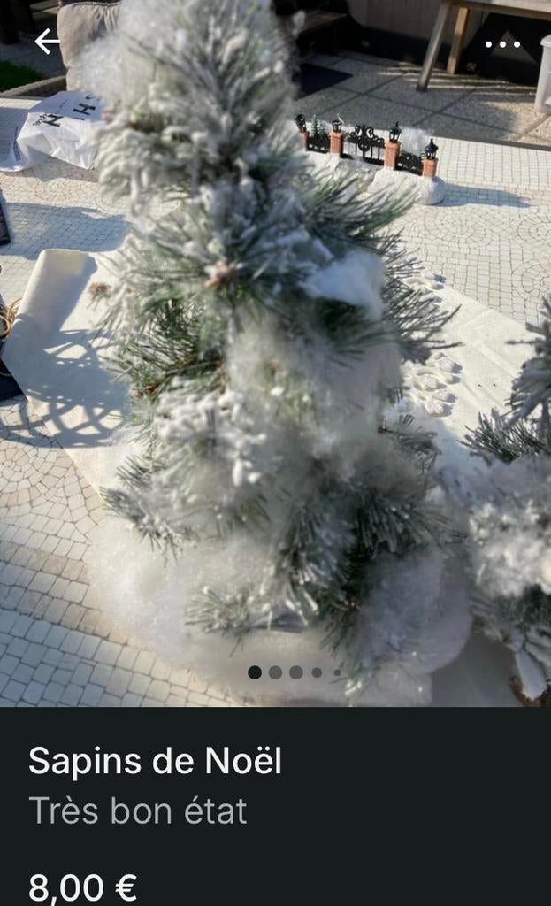 Sapins de Noel deco, Divers, Enlèvement ou Envoi, Comme neuf