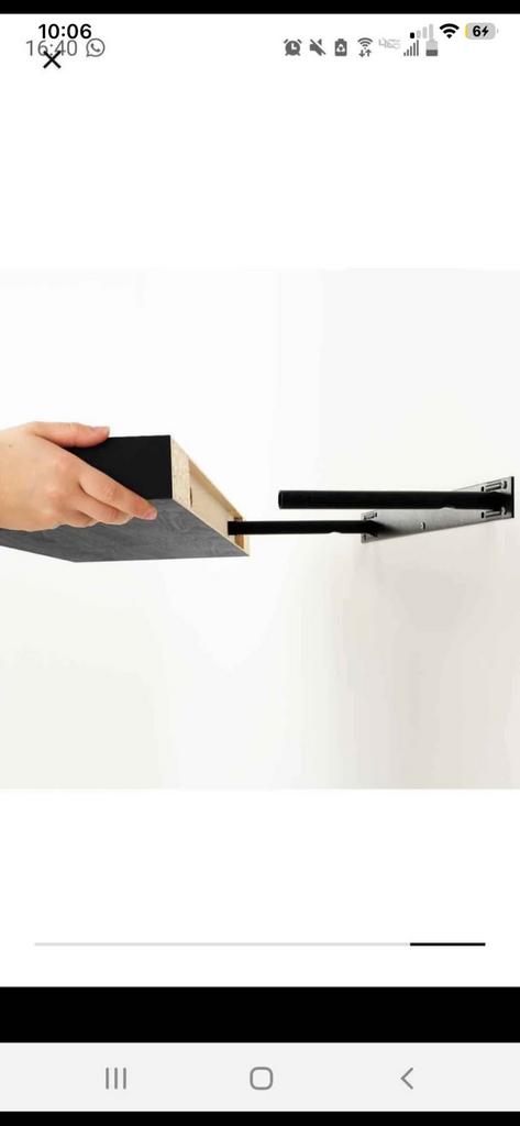 Tablette murale étagères ikea Lack, Enlèvement, Utilisé