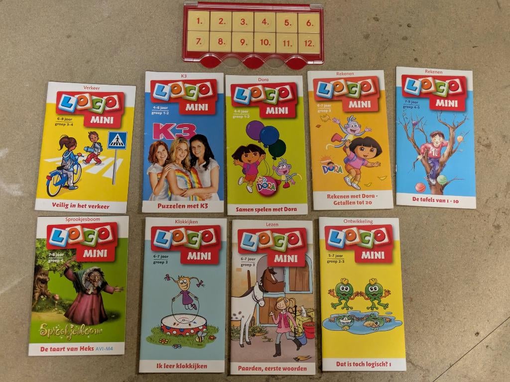 Loco Mini - basisdoos + boekjes, Ophalen, Zo goed als nieuw