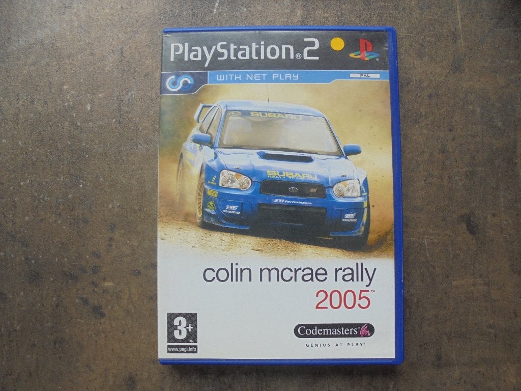 Colin McRae Rally 2005 voor PS2 (zie foto's), Gebruikt, 1 speler, Racen en Vliegen, Ophalen of Verzenden