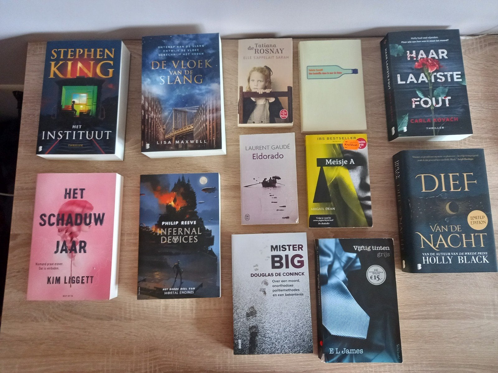 Boeken, Enlèvement