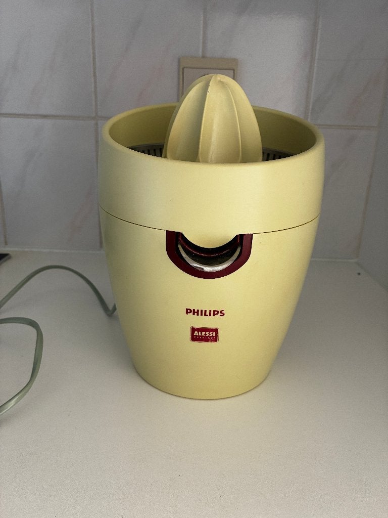 Philips Alessi citruspers, model HD2003, Elektronische apparatuur, Ophalen, Gebruikt, Elektrisch, Citruspers