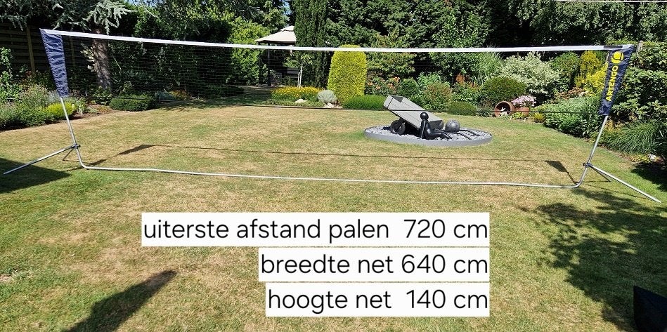 volleybalnet, Ophalen, Zo goed als nieuw