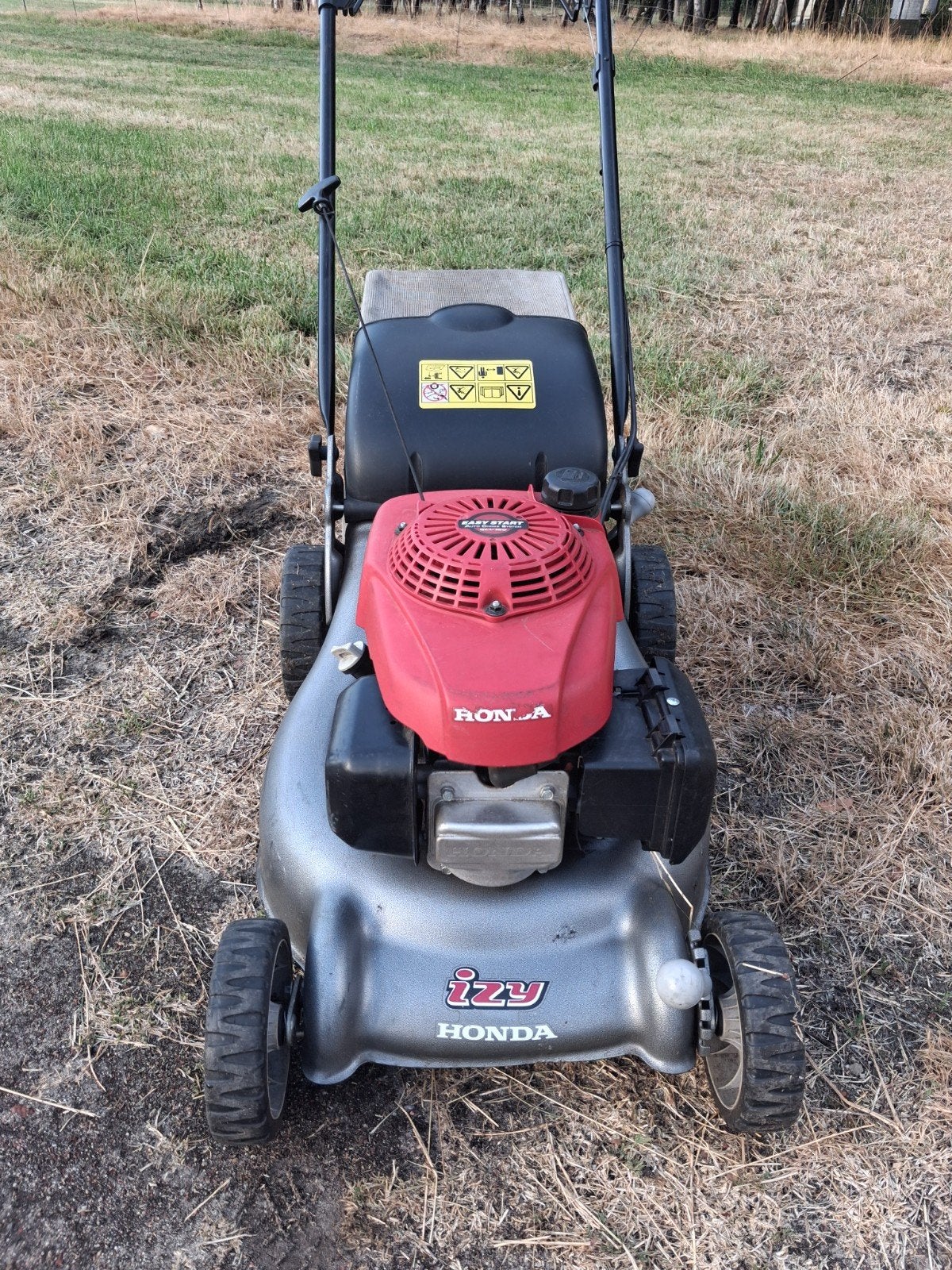 Honda grasmaaier, Enlèvement
