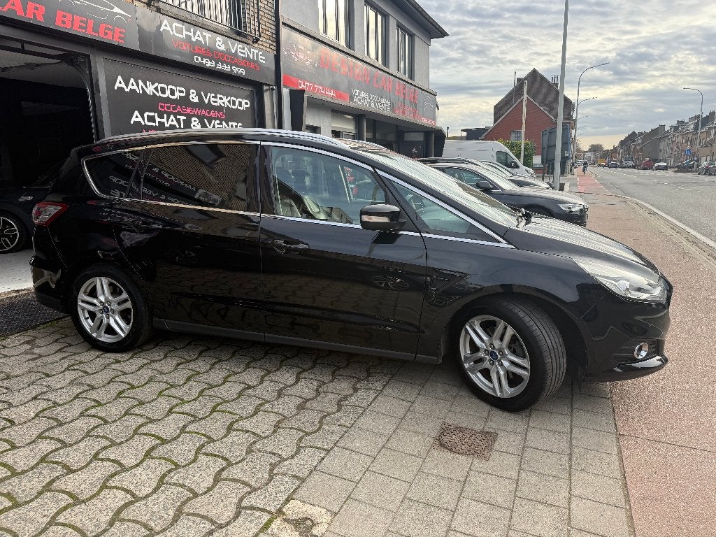 Ford S-Max 2.0TDCI 150pk Titanium FULL Cuir Navi, Autos, Ford, Cuir, Achat, Euro 6, Entreprise