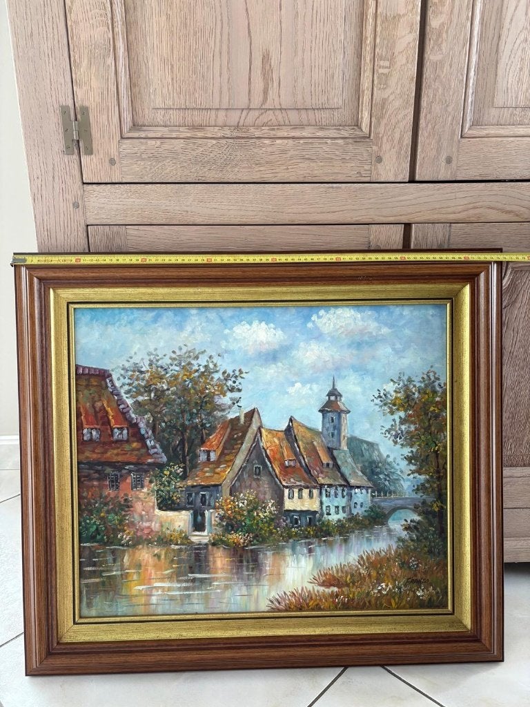 Schilderij olieverf stilleven 9, Ophalen