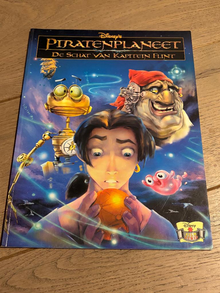 Disney - Piratenplaneet - De schat van kapitein Flint, Eén stripboek, Ophalen of Verzenden, Gelezen, Walt Disney