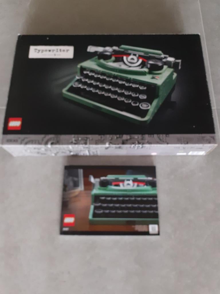 Lego 21327 typemachine LEES OMSCHRIJVING, Ophalen of Verzenden, Lego