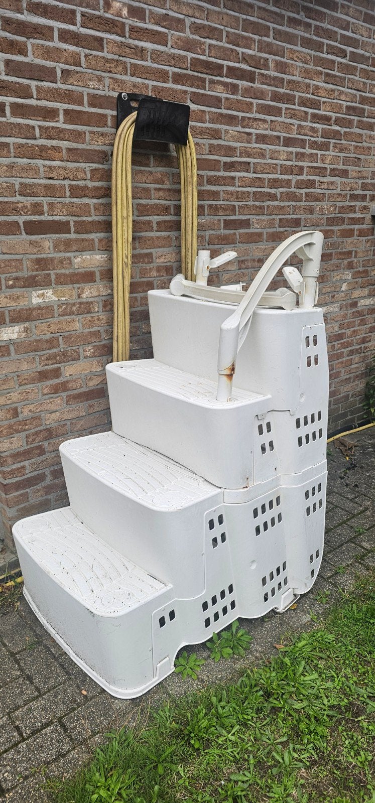 Zwembad ladder, Ophalen, Gebruikt, Ladder