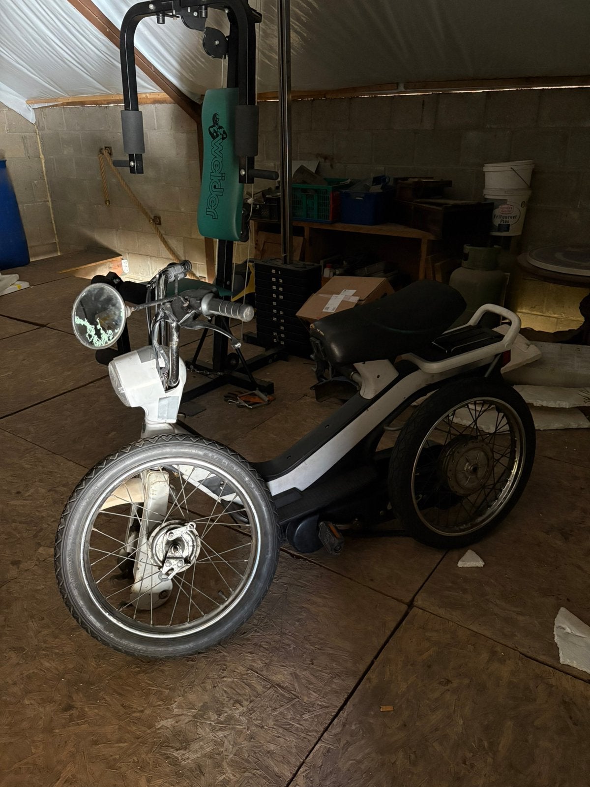 Vespa grillo frame, Ophalen, Gebruikt