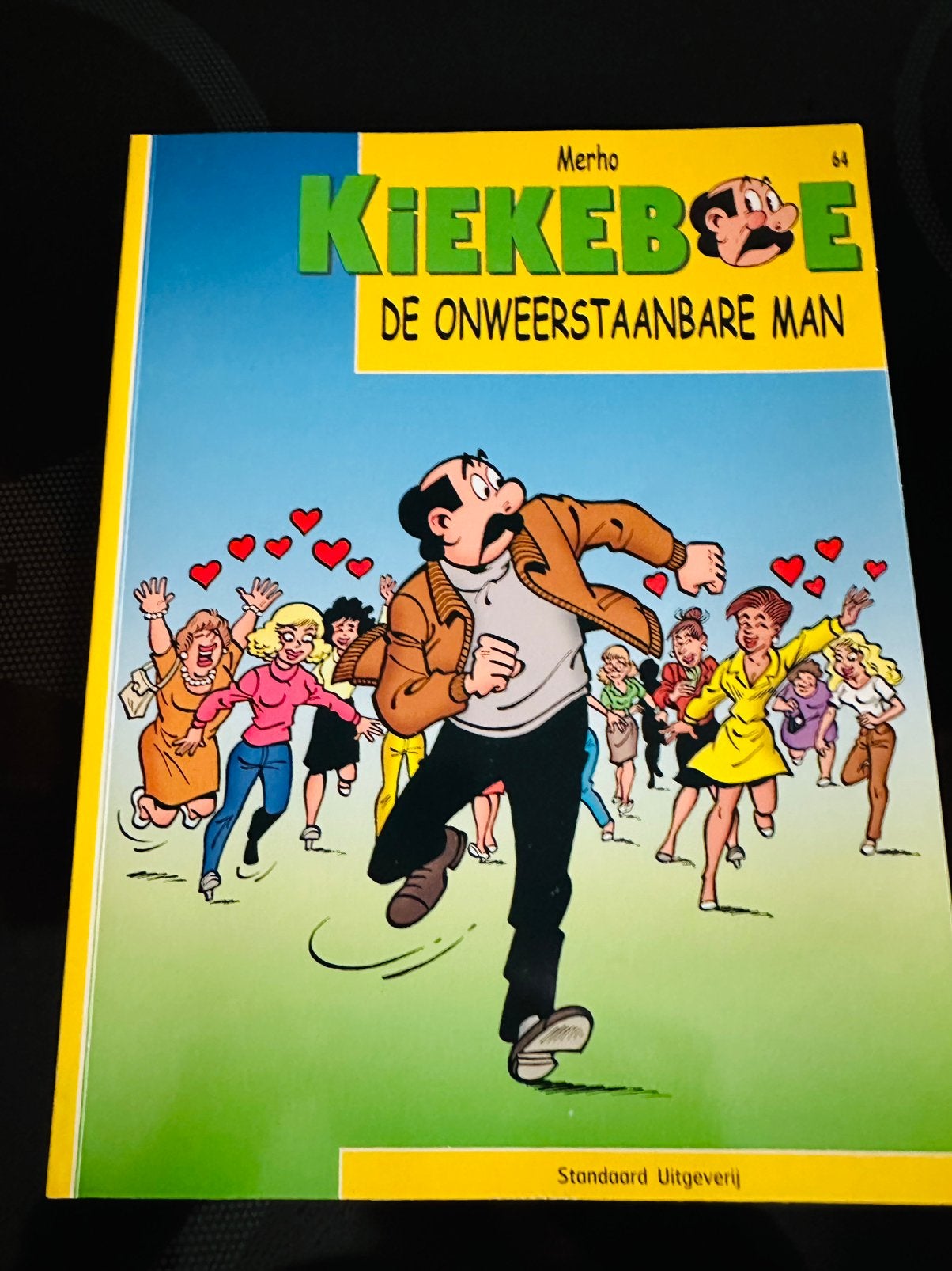 Kiekeboe: de onweerstaanbare man, Ophalen of Verzenden, Zo goed als nieuw