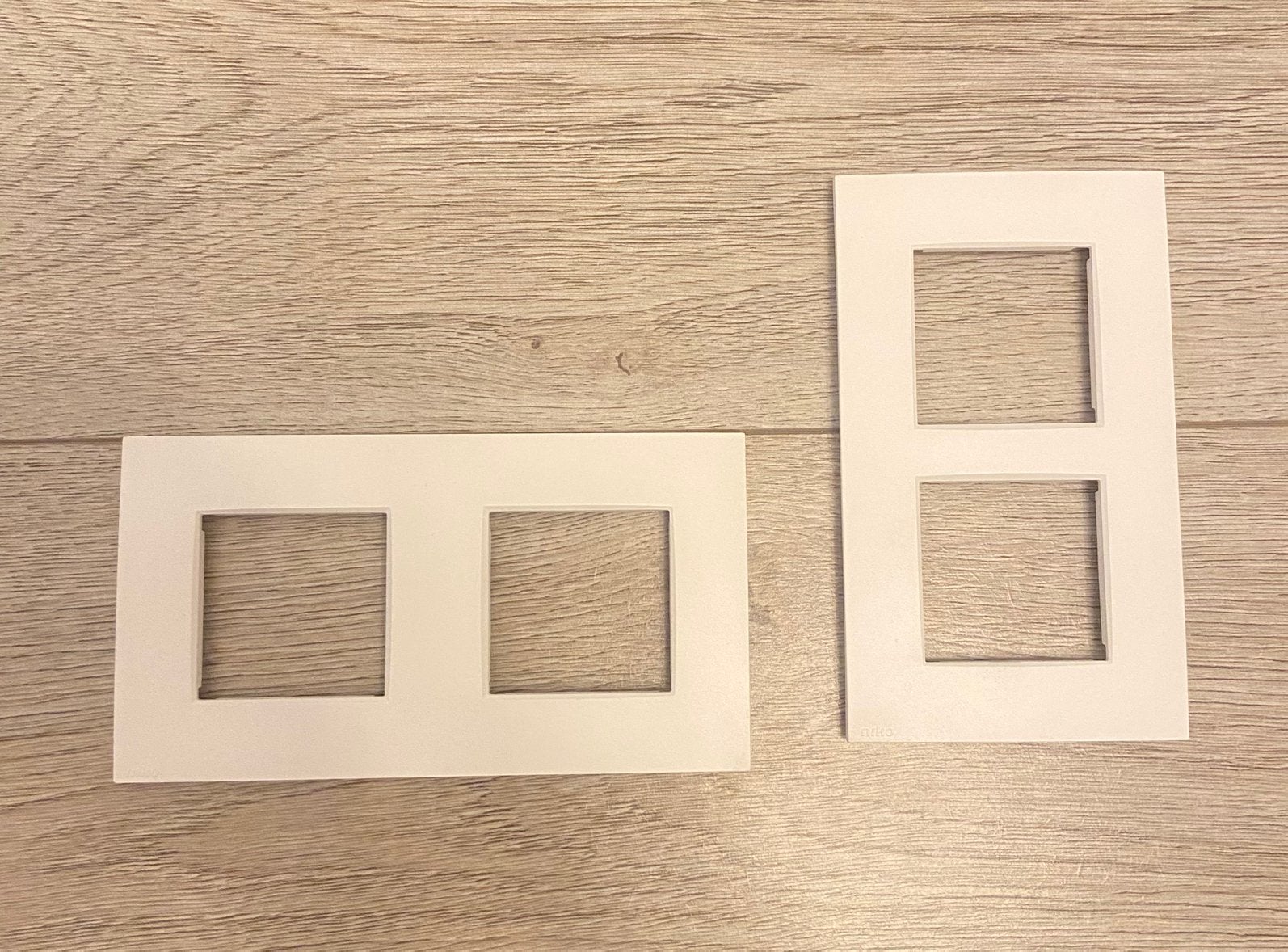Afdekplaten NIKO original white, Ophalen, Nieuw