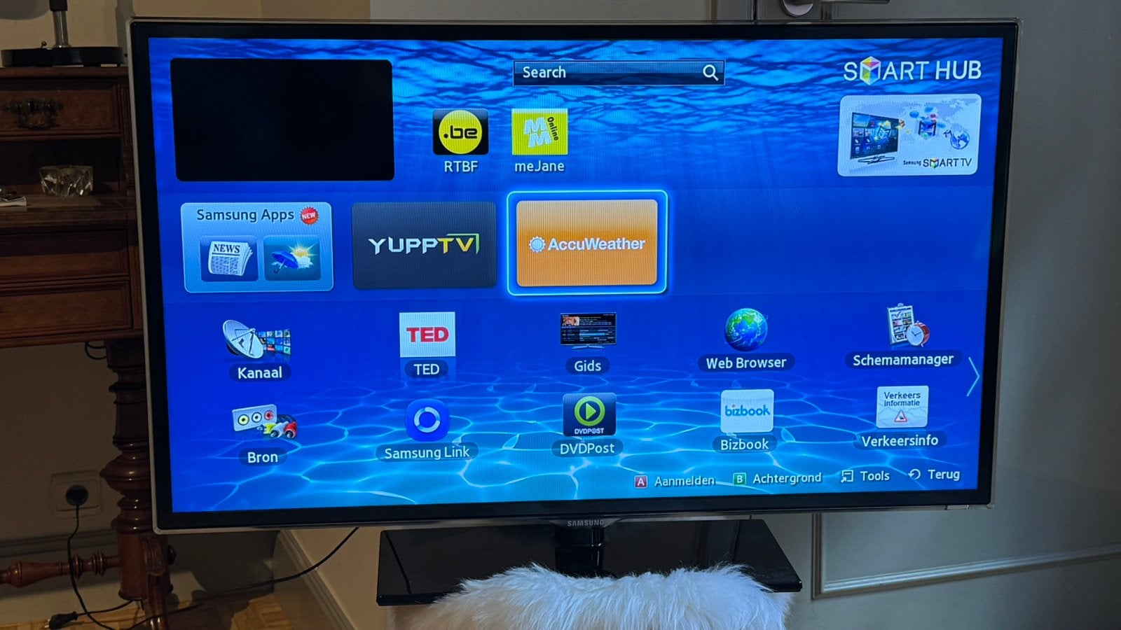 Samsung Smart TV 40”, LED, 50 Hz, Enlèvement, Utilisé