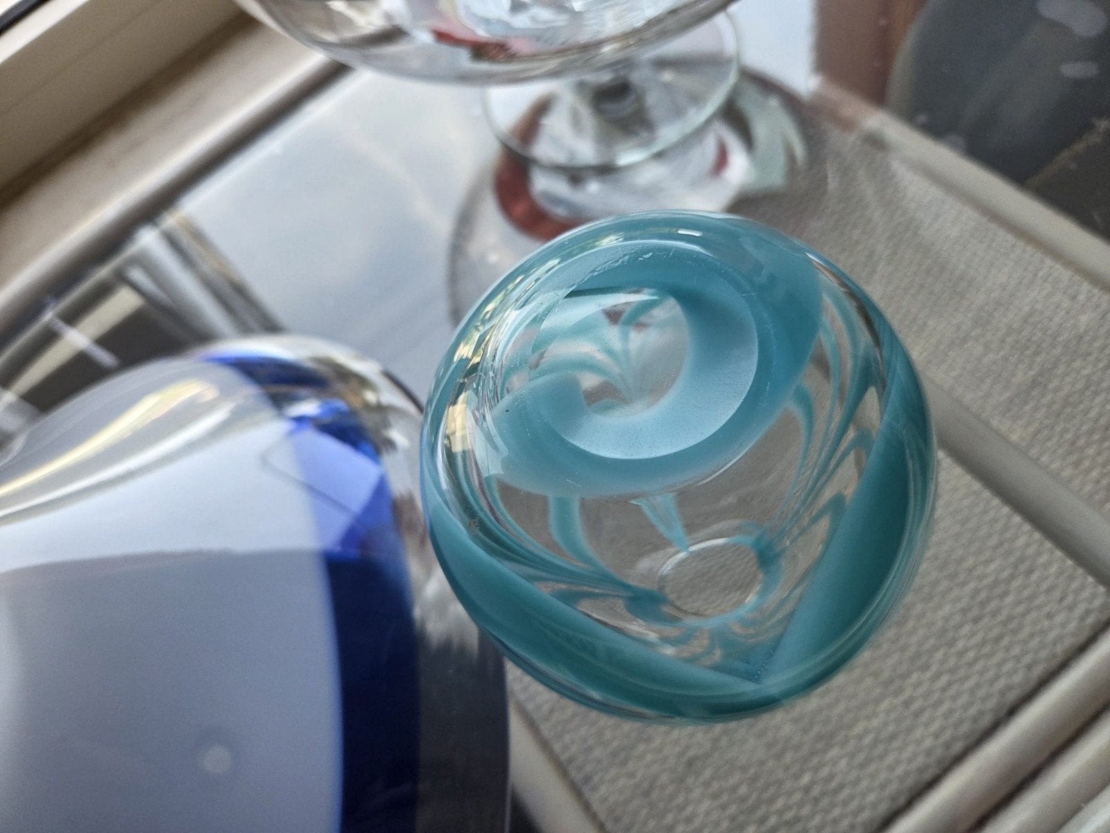 Murano-glas, Ophalen